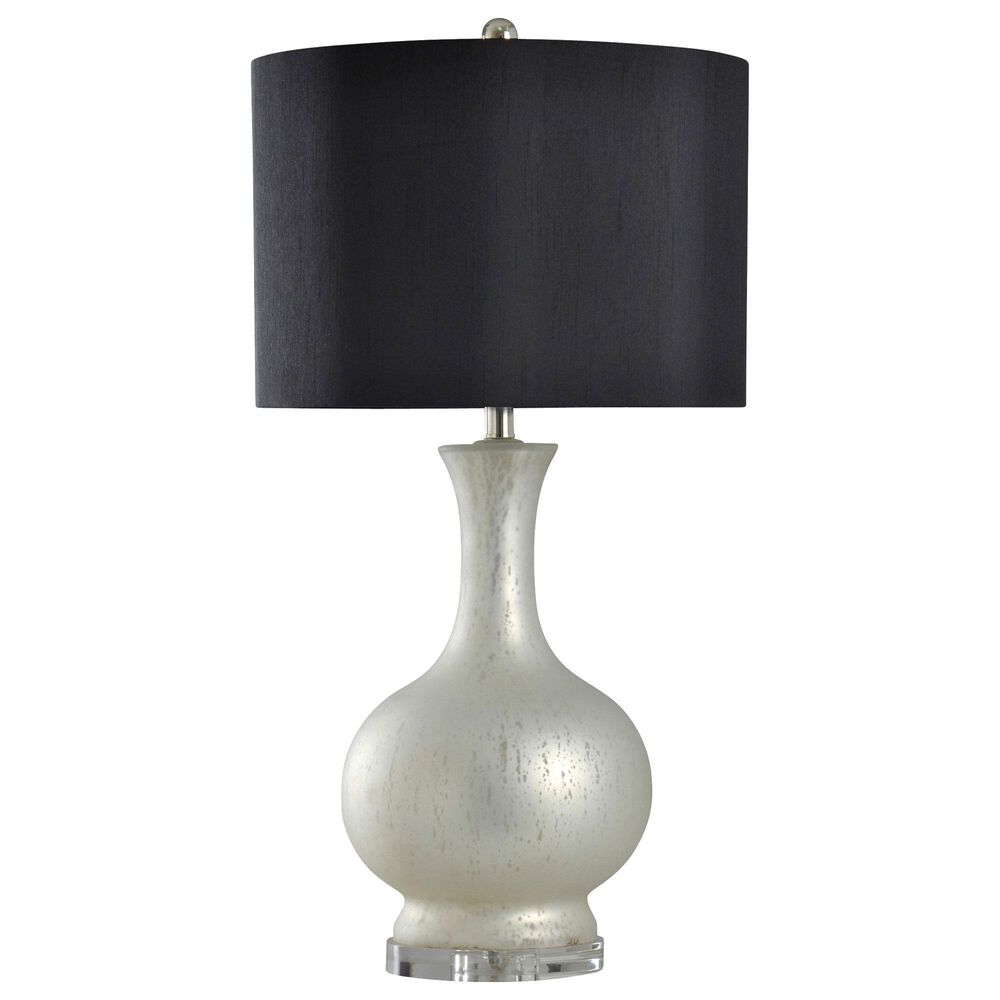Flair Industries 31" Table Lamp in Soft Silver and Clear, , large
