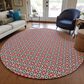 Dalyn Rug Company Marlo 10" Round Red Indoor/Outdoor Area Rug, , large