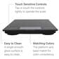 Kitchen Supply Arti Glass Kitchen Scale in Black Obsidian, , large