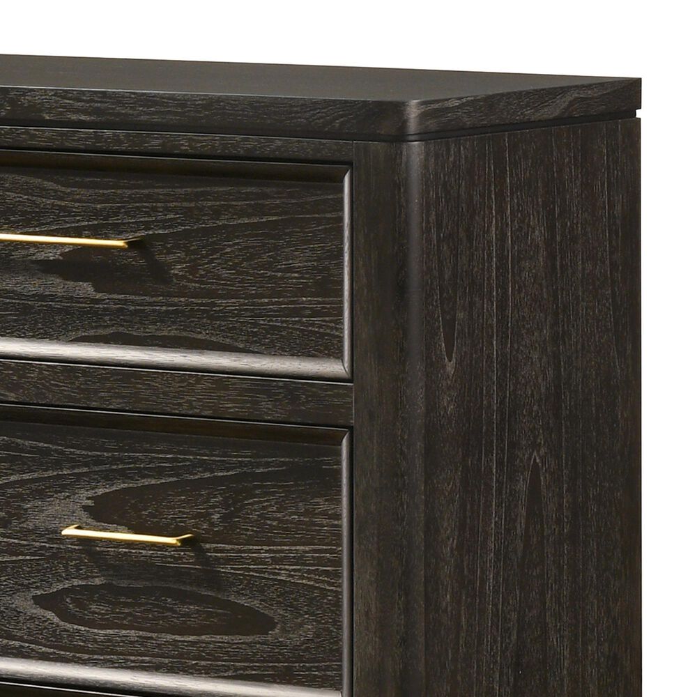 Crown Mark Ethel 7-Drawer Dresser Only in Brown, , large