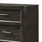Crown Mark Ethel 7-Drawer Dresser Only in Brown, , large