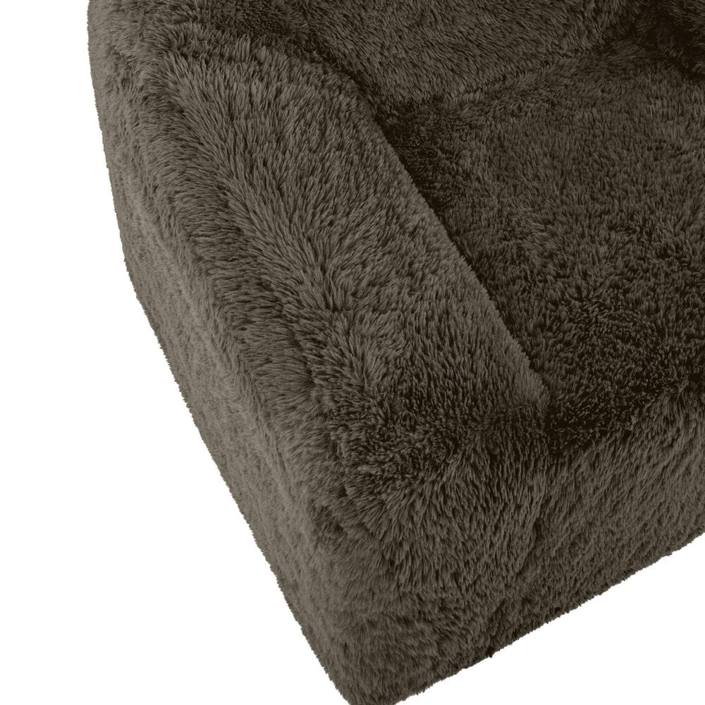 Furniture of America Phael Accent Chair in Cub Brown, , large
