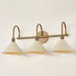 Troy Lighting Jovani 3-Light Bath Vanity in Patina Brass and Soft Sand, , large