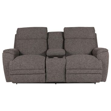 La-Z-Boy Talladega Console Motion Loveseat in Granite, , large