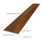 Cali Flooring Trestles Saddlewood 7" x 48" Luxury Vinyl Plank, , large