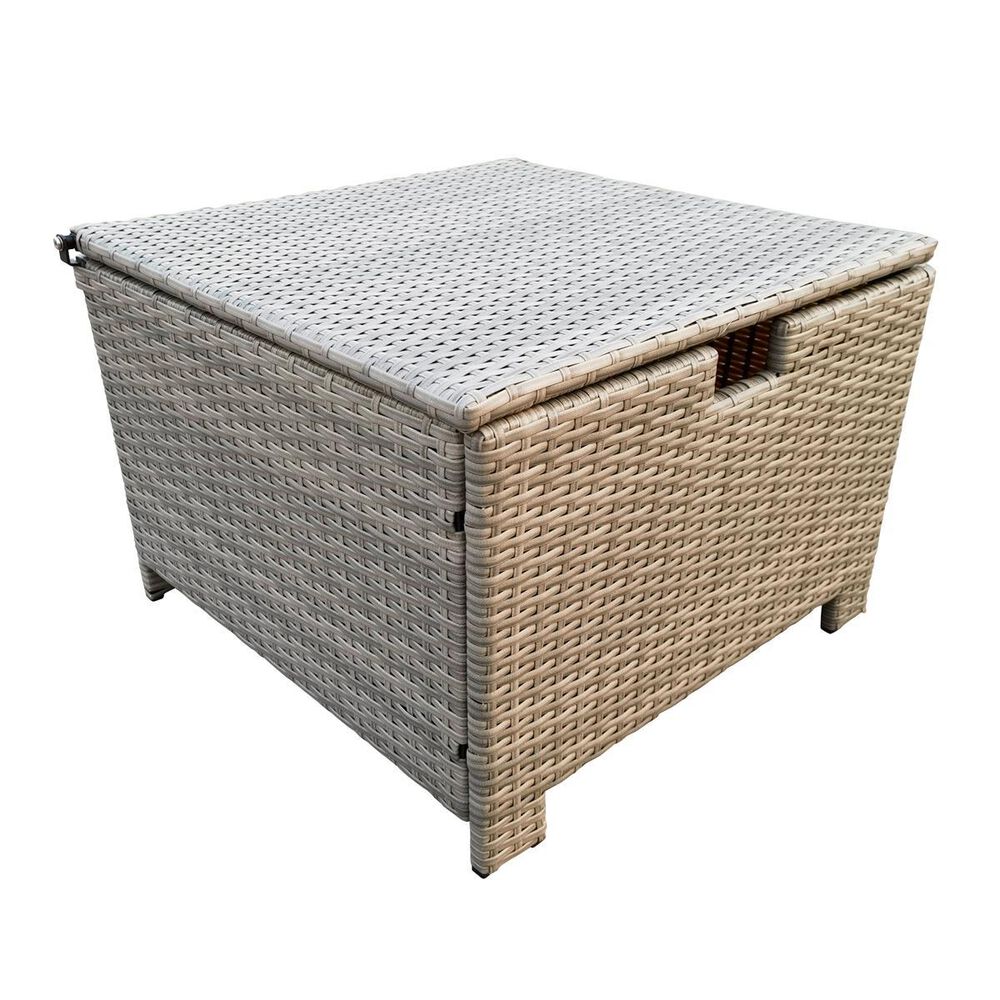 Global Note Collections Carolina Mist 6-Piece Sectional in Gray 