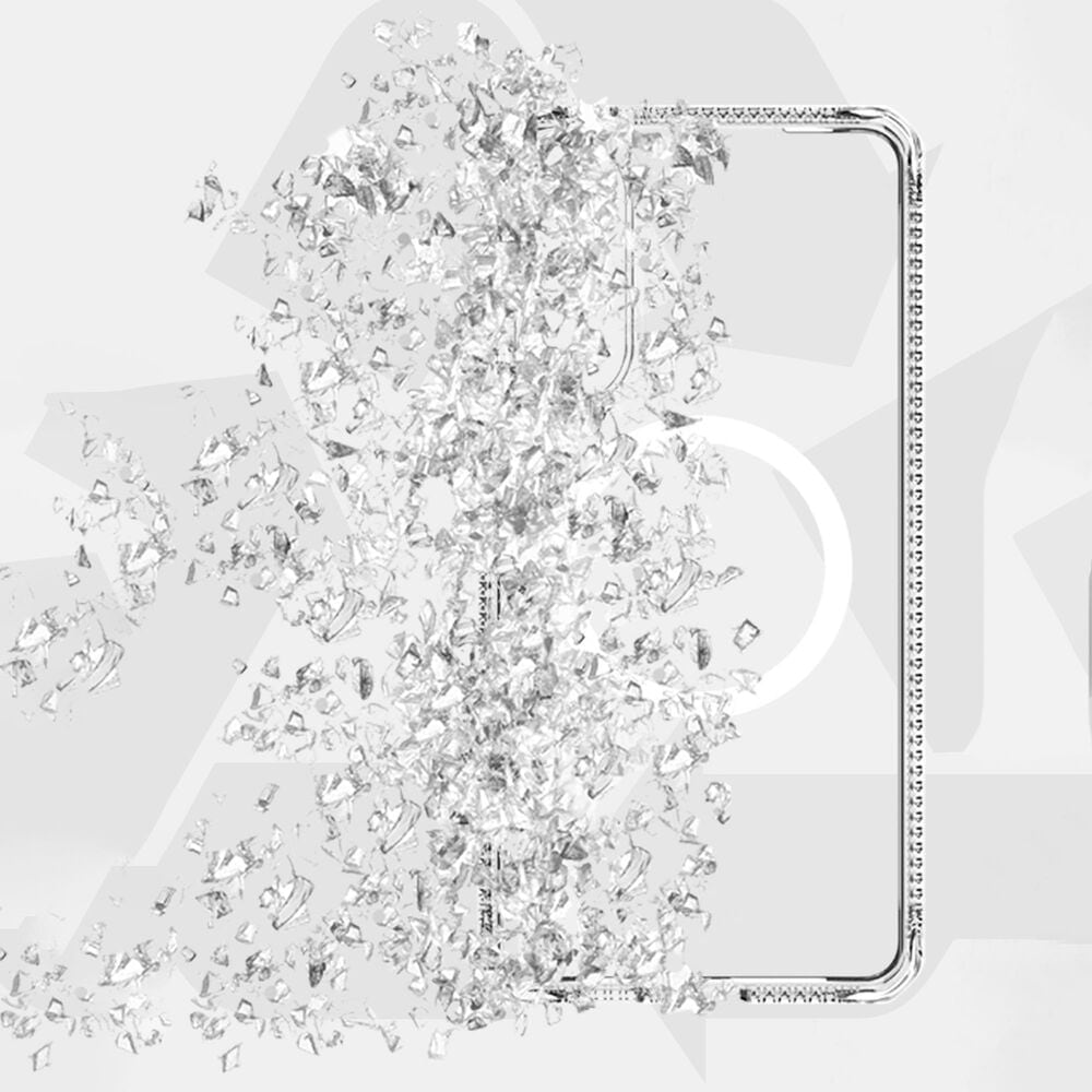 ITSkins Hybrid R Clear MagSafe Case for Samsung Galaxy S25 Edge in Clear, , large