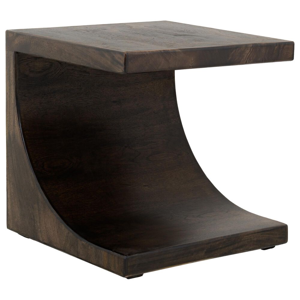 Fallridge Mezquite End Table in Dark Natural Grain, , large