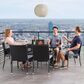 CorLiving Parksville 7-Piece Patio Dining Set in Black/Ash Gray, , large