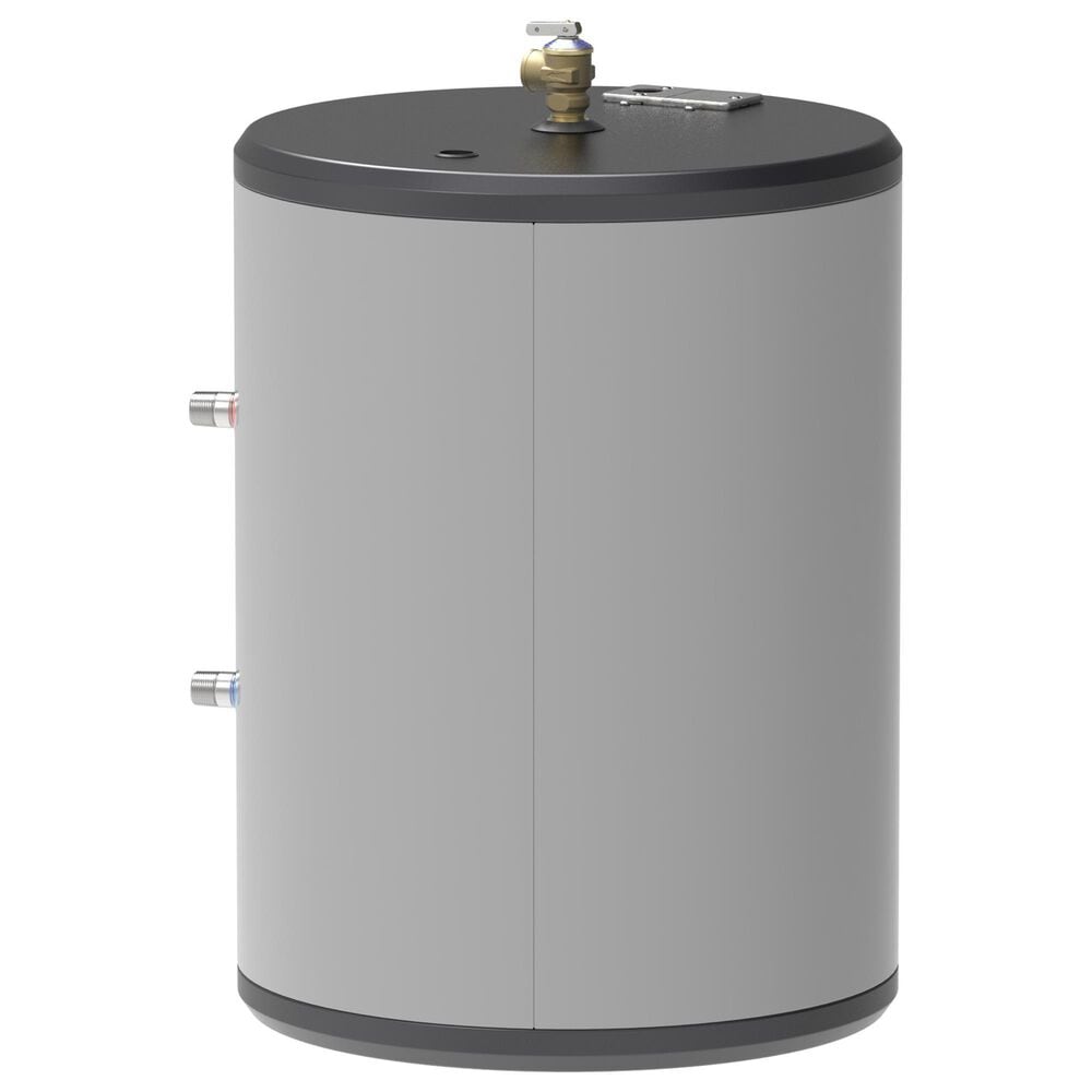 GE Appliances 18-Gallon Side Port Lowboy Electric Water Heater in Gray, , large