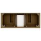 James Martin Vanities Brookfield 60" Double Bathroom Vanity in Honey Oak with 3 cm Eternal Jasmine Pearl Silestone Top, Rectangular Sinks and FreePower Wireless Charger, , large