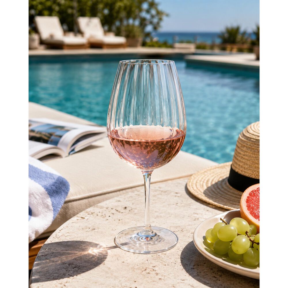 LeadingWare Linea 22 Oz Wine Glass in Clear, , large