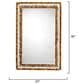 Jamie Young Kinsley Rectangular Wall Mirror in Brown, , large