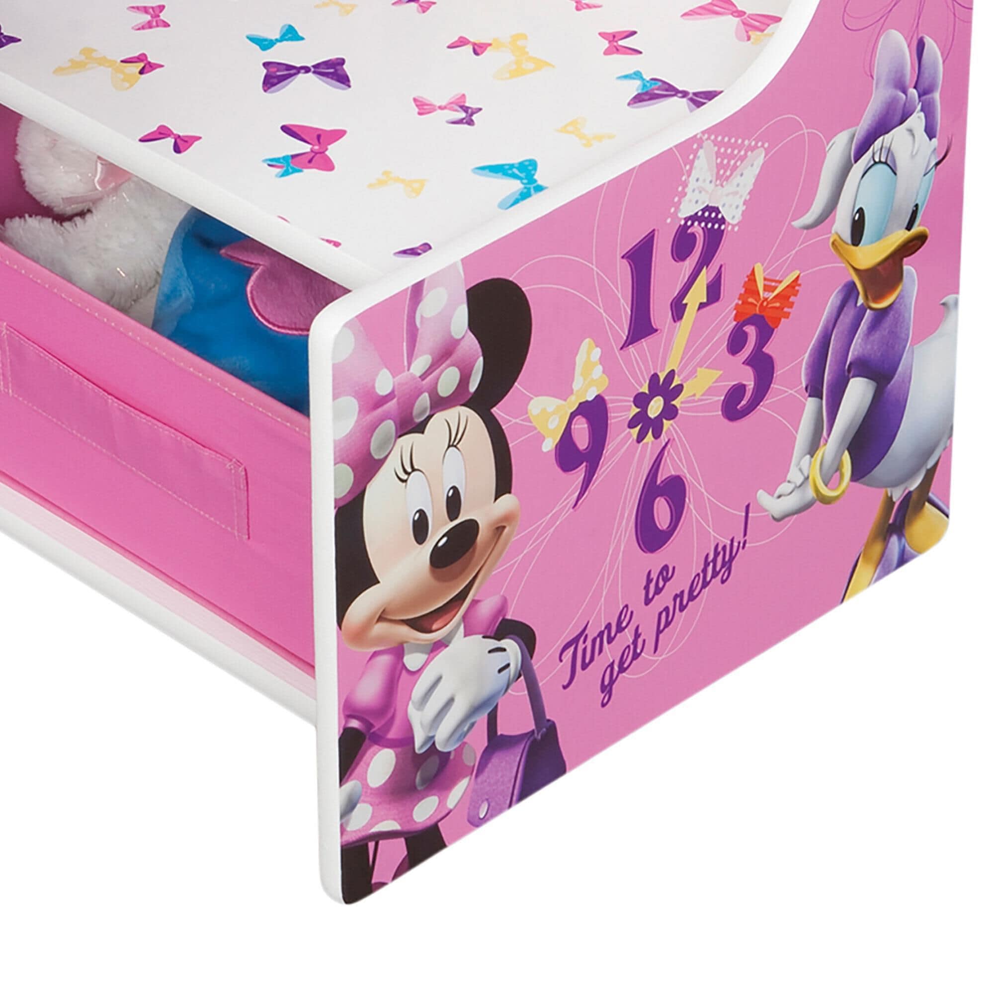 Delta Minnie Mouse Chair Desk with Storage Bin in Pink NFM
