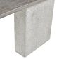 Bernhardt Monolith Console Table in Millstone and Puma, , large