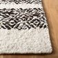 Safavieh Natura NAT329Z 2"3" x 8" Black and Ivory Runner, , large