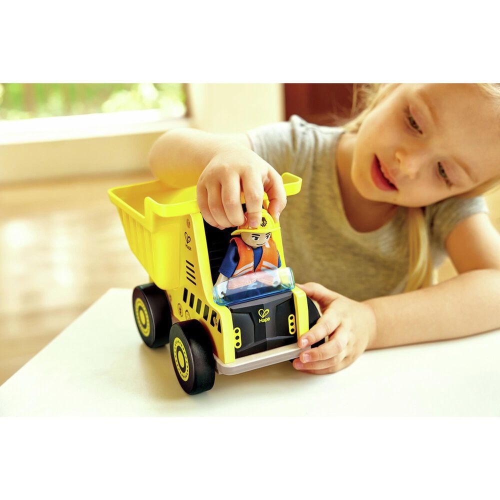 Hape Toys Hauler Dump Truck in Multicolor, , large