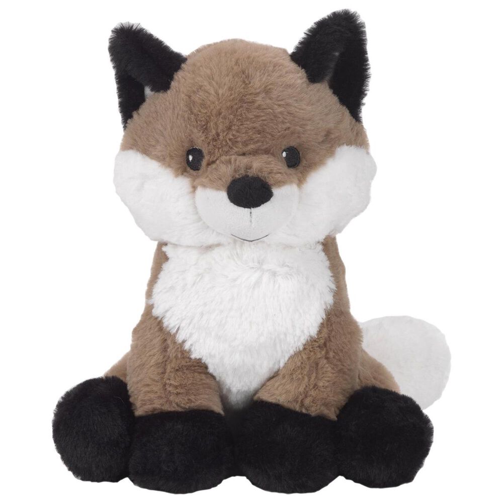 Lambs and Ivy Plush Fox Knox in Brown and White, , large