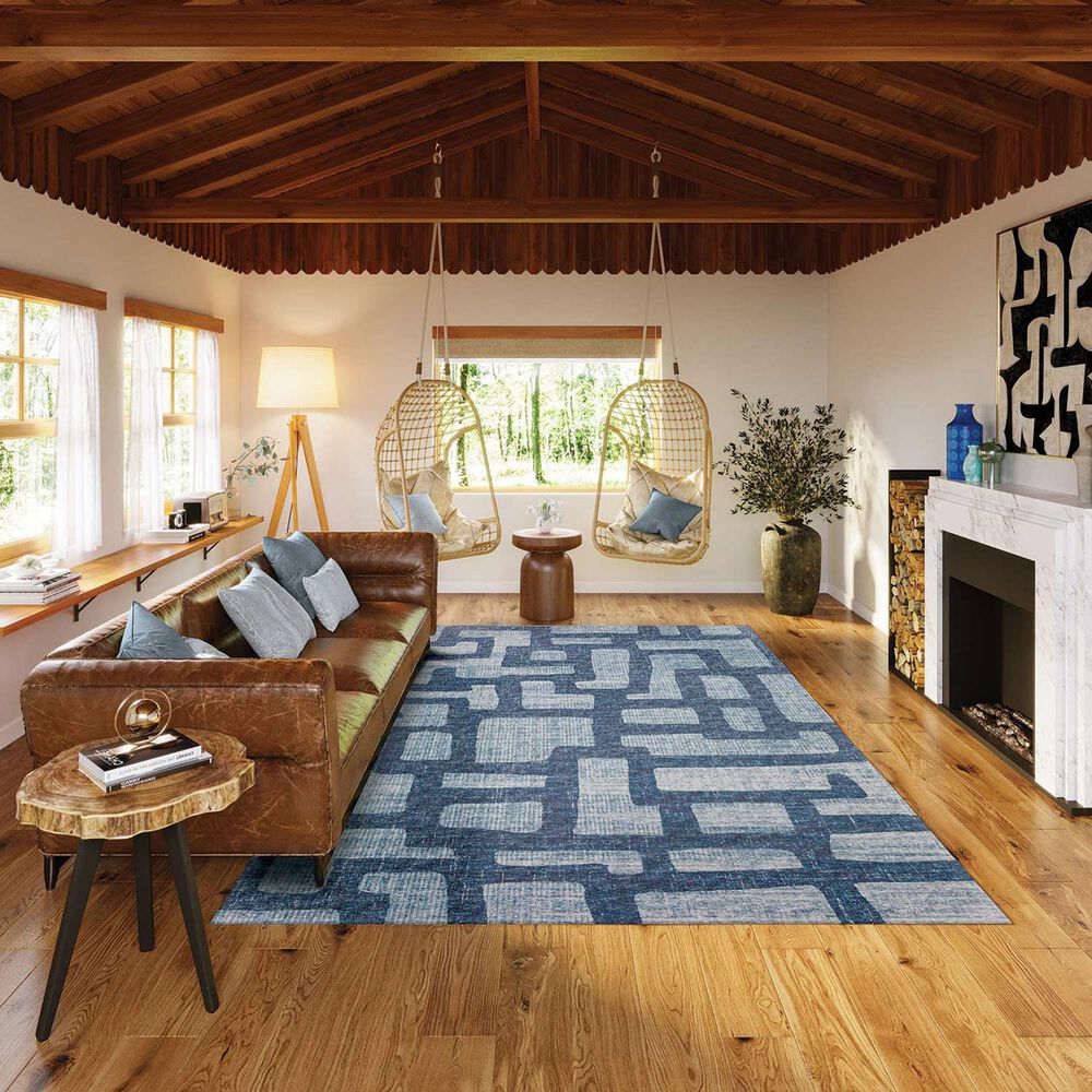 Dalyn Rug Company Sedona 3&#39; x 5&#39; Storm Indoor/Outdoor Area Performance Rug, , large