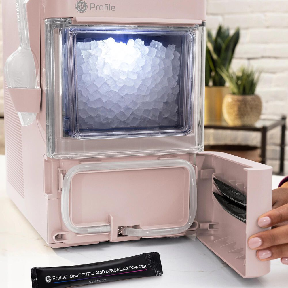 GE Profile Opal 2 Lb. Mini Nugget Ice Maker in Peony Pink, , large