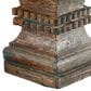 Jaipur Home One of a Kind Pillar Base Table in Brown, , large