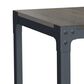 Golden Wave Furniture Derek End Table in Warm Gray and Black, , large