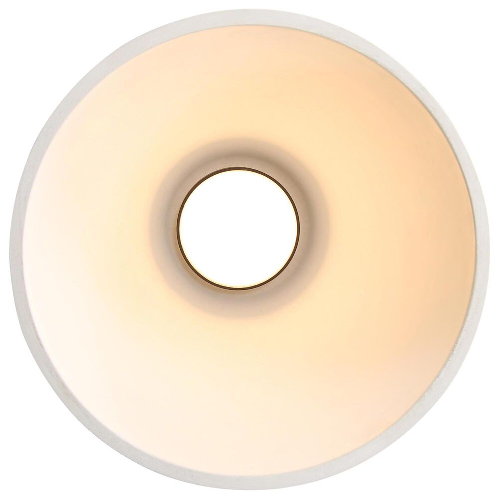 Golden Lighting Aethera 10" 1-Light LED Pendant in White Sandstone, , large