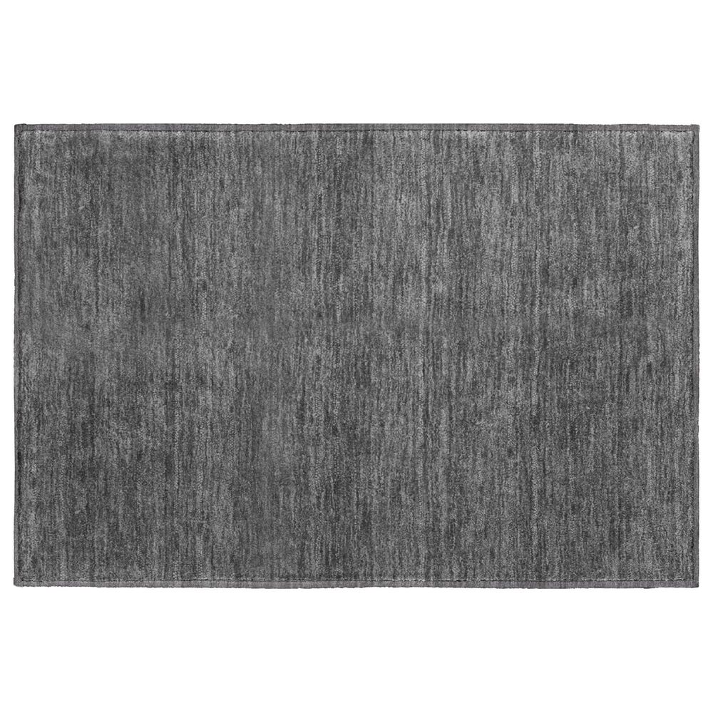 Dalyn Rug Company Soft Essentials Solid Graphite 1"8" x 2"6" Area Rug, , large