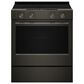 KitchenAid 5.3 Cu. Ft. Smart Slide-in Electric Range in Black Ore, , large