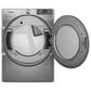 Whirlpool 4.5 Cu. Ft. Smart Front Load Washer and 7.4 Cu. Ft. Smart Gas Dryer Laundry Pair in Radiant Silver, , large