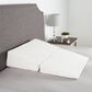 Timberlake Lavish Home Folding Wedge Memory Foam Pillow in Ivory, , large