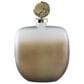 Ashley Acario 17.63" Jar in Taupe and Gold, , large
