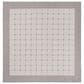 Safavieh Bermuda BMU801F 5" Square Grey and Ivory Indoor/Outdoor Area Performance Rug, , large