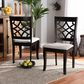 Baxton Studio Mael Side Chair in Dark Brown (Set of 2), , large