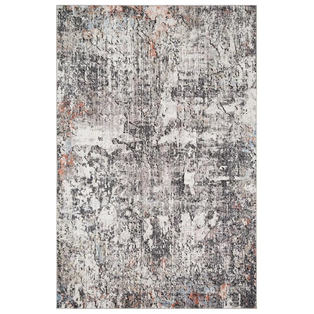 Loloi Medusa MED-01 2"4" x 4" Ivory and Granite Scatter Rug, , large