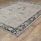 Oriental Weavers Majorca MAJ04 Grey and Blue 6" x 9" Area Rug, , large