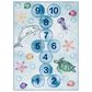 Safavieh Kids Playhouse 6"7" x 9" Blue and Grey Rug, , large