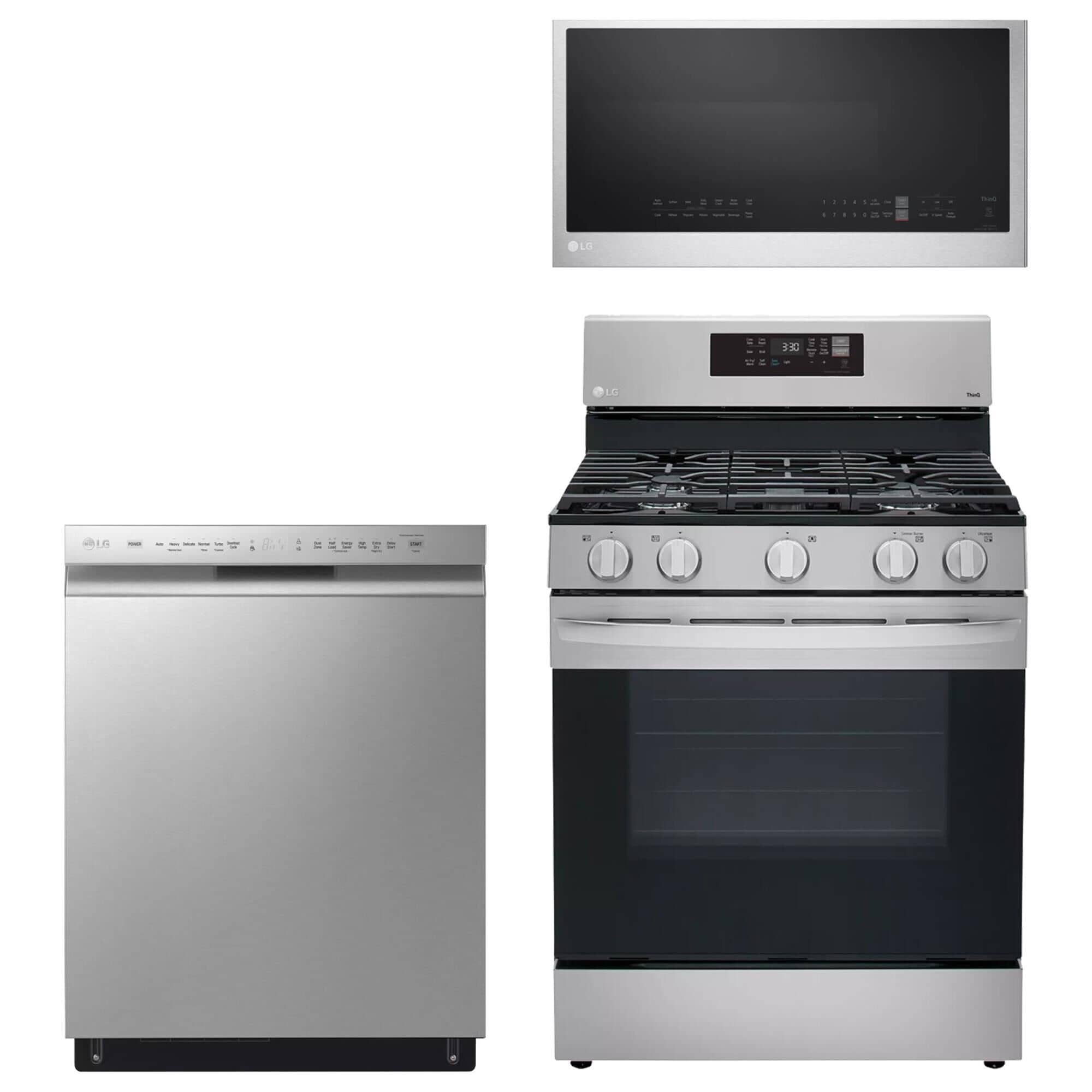 Lg stove and microwave on sale