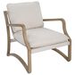 Uttermost Melora Accent Chair in Natural Linen, , large