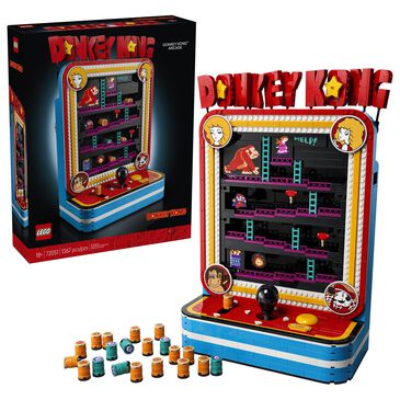 LEGO Super Mario Donkey Kong Arcade Building Set, , large