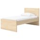 Ashley Onita Twin Panel Platform Bed in Natural, , large