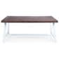 Hearth and Haven Carlie Outdoor Dining Table in Brown and White - Table Only, , large