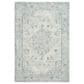 Surya Avellino AVL-2314 6"7" x 9"2" Light Beige, Gray, Deep Teal, Pale Blue, Tan, Light Olive and Denim Area Rug, , large