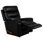 La-Z-Boy Soren Leather Manual Rocker Recliner in Black, , large