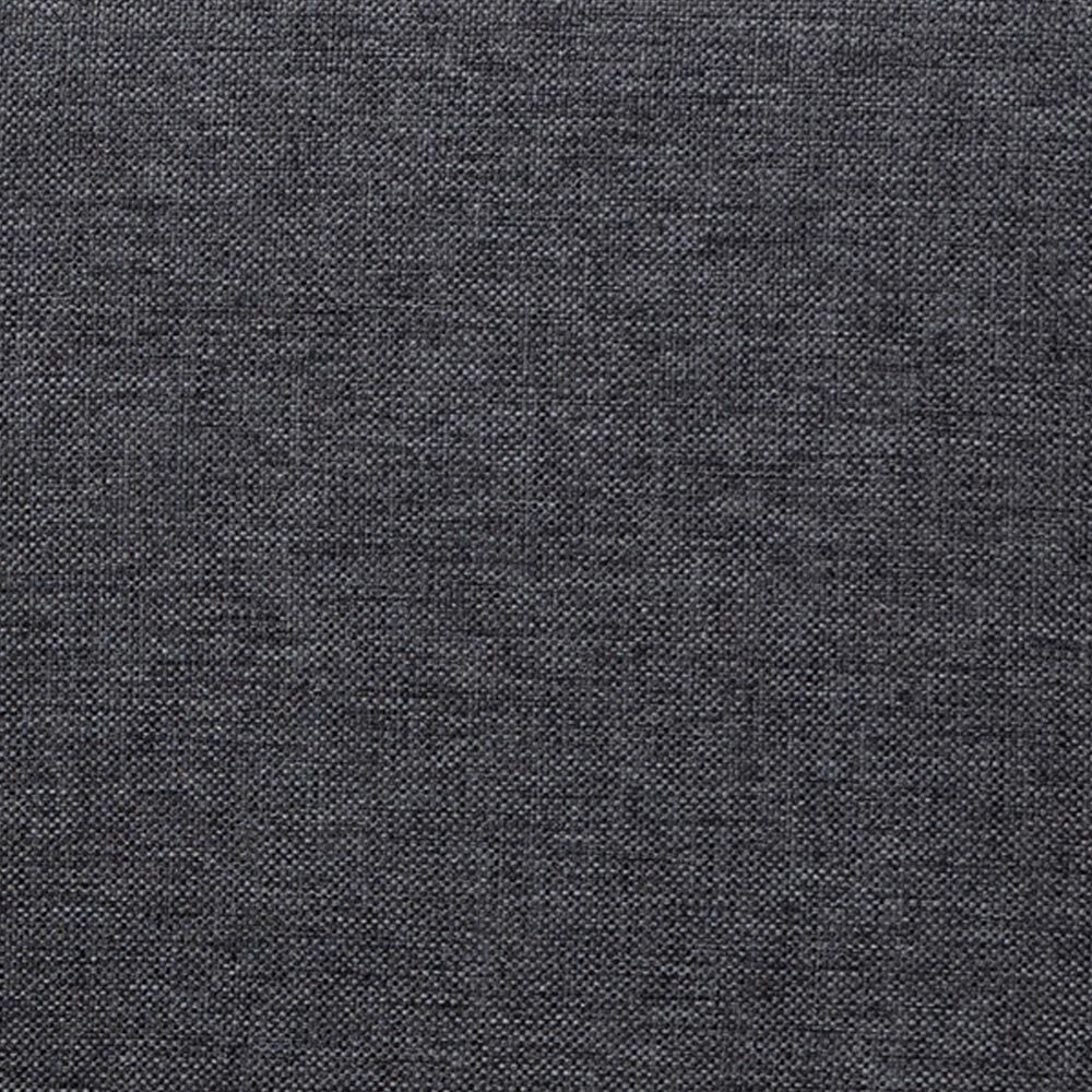 Baxton Studio Alke Queen Platform Bed with Dark Grey Fabric in Walnut Brown, , large