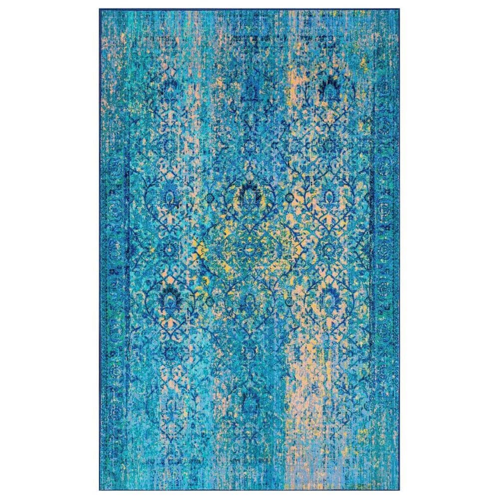 nuLOOM Giza MCGZ22A 5' x 8' Blue Area Rug, , large