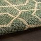 Nourison Horizon HOZ01 Green 3" x 5" Indoor/Outdoor Area Rug, , large