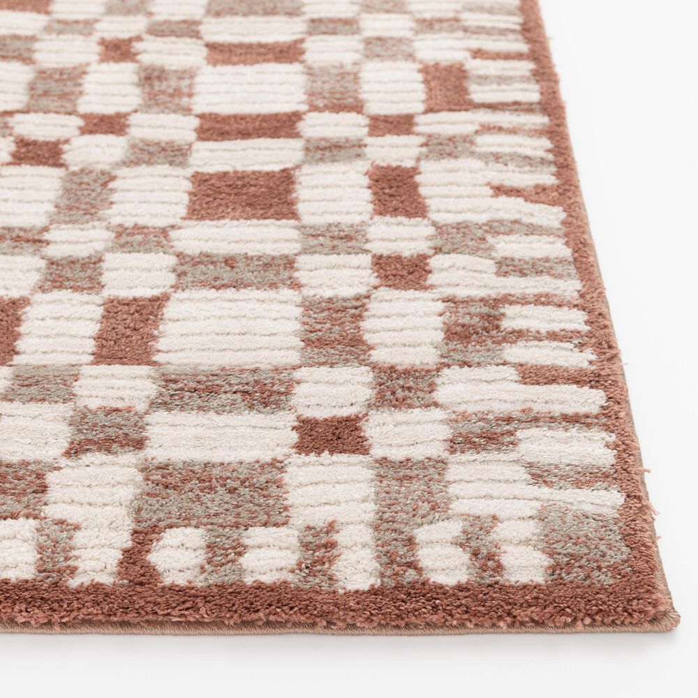 Central Oriental Grove Clay and Lace 5' x 7'6" Area Rug, , large