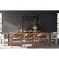Universal Industries Malone Dining Table in Natural Oak, , large