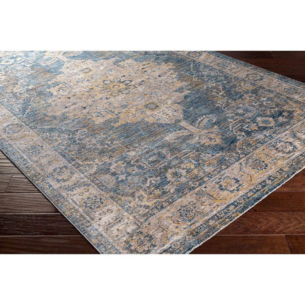 Surya Mirabel  10&#39; x 14&#39; Teal, Aqua, Mustard, Olive, Taupe, Gray and Beige Area Rug, , large